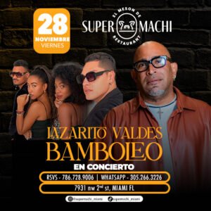 28 De Noviembre Lazarito Valdés Bamboleo