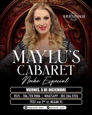 05 De Diciembre Maylu's Cabaret