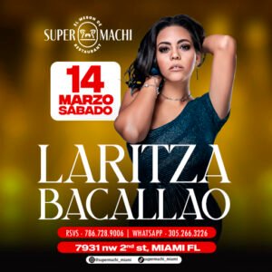 14 de marzo, Laritza Bacallao