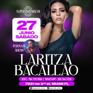 27 de Junio | Laritza Bacallao