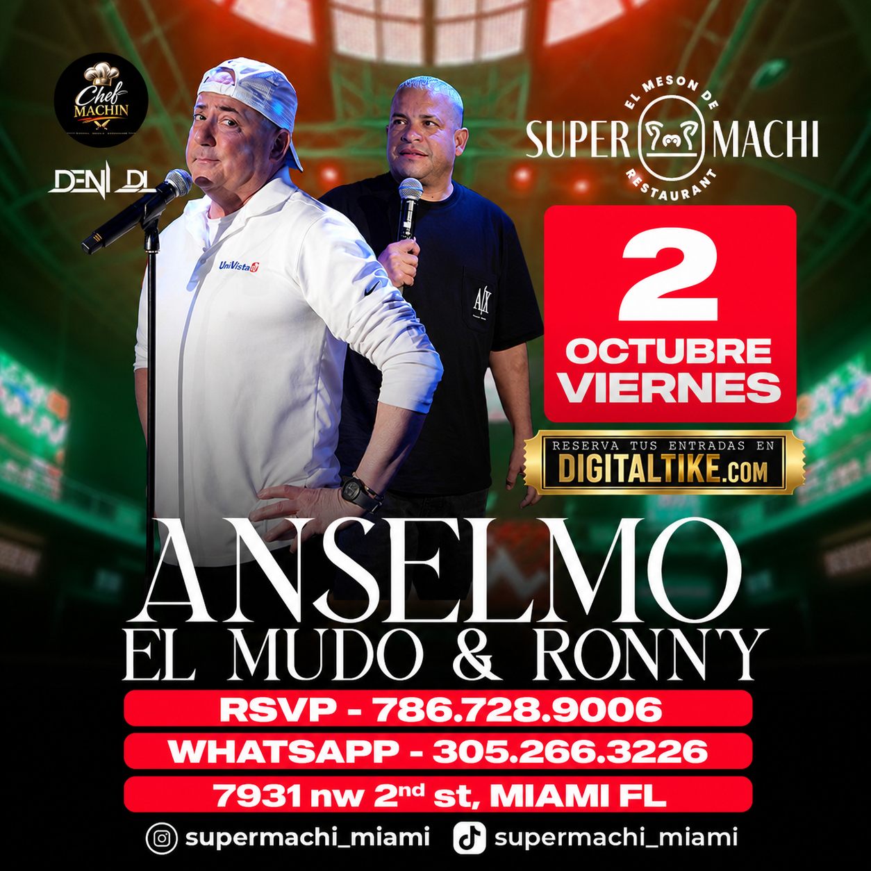 2 de Octubre | Anselmo el Mudo & Ronny