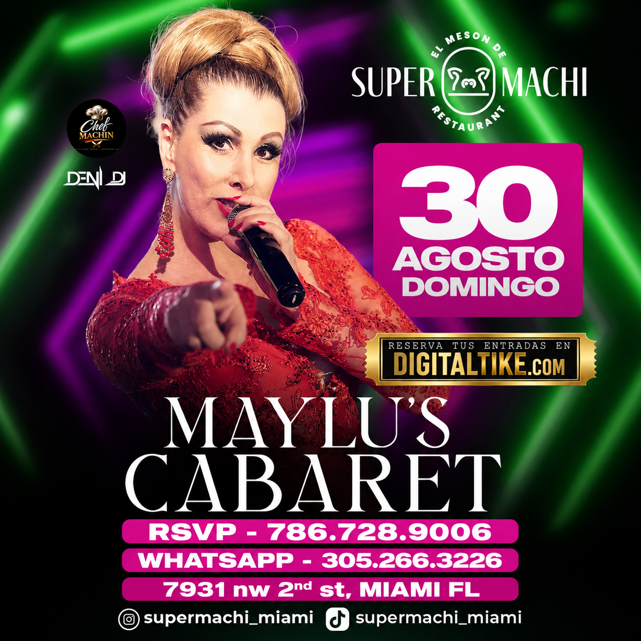 30 de Agosto | Maylu's Cabaret