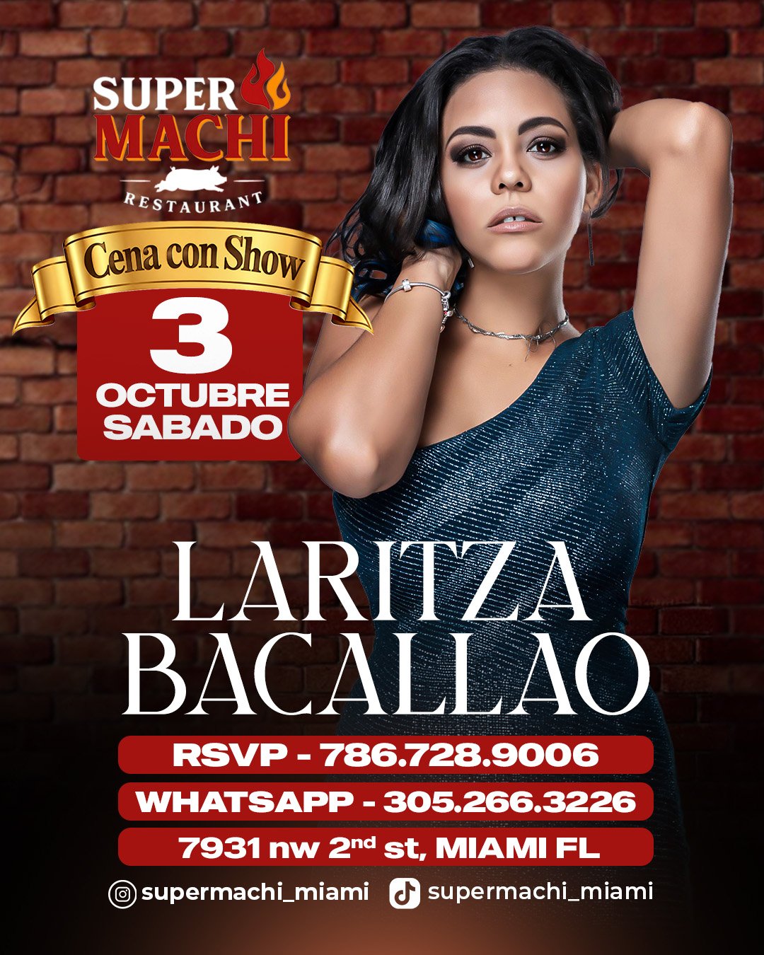 3 de octubre | Laritza Bacallao