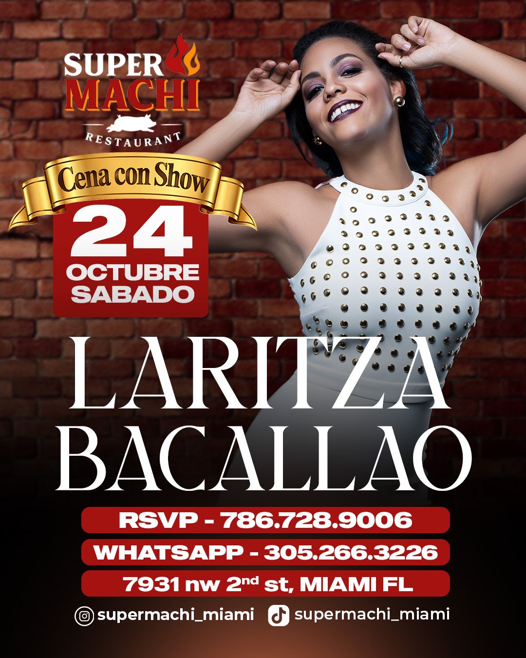 24 de Octubre | Laritza Bacallao